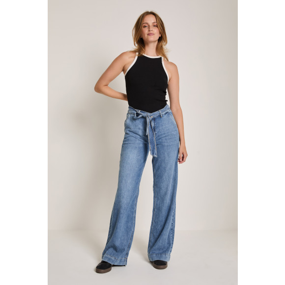 Para Mi - Blauw | unisex | Jeans | Blauw | 48 | regular | Kamst mode
