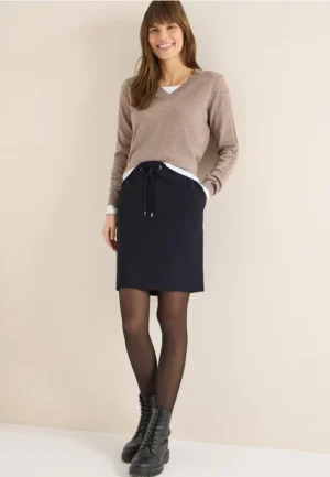 Tweekleurige joggingrok