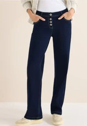 Uitgerolde Wide Legs jeans
