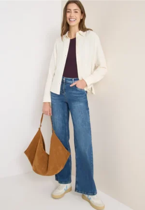 Zacht gemêleerd overhemd