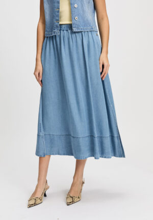 Silvercreek Premium Fauve Midi Rok