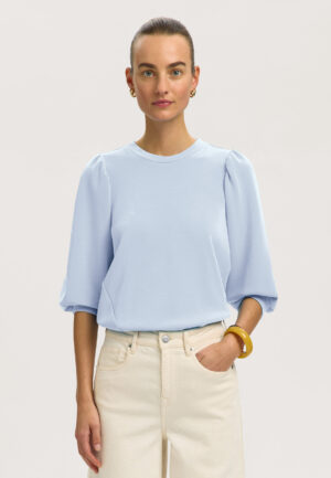 Selected Puff Sleeve Sweatshirt