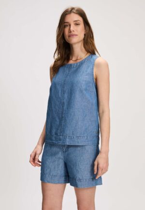 Silvercreek Kilara Denim Top