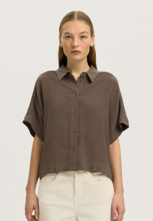Selected Viva Cropped Blouse