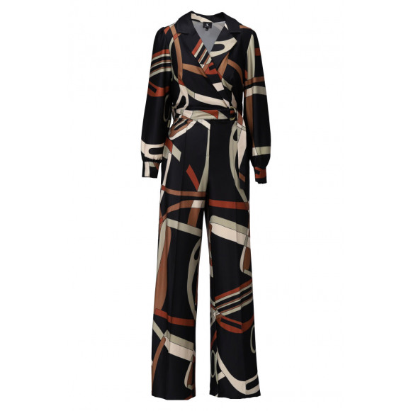 K Design - Zwart | Dames | Broek | Zwart | XL | regular | Kamst mode