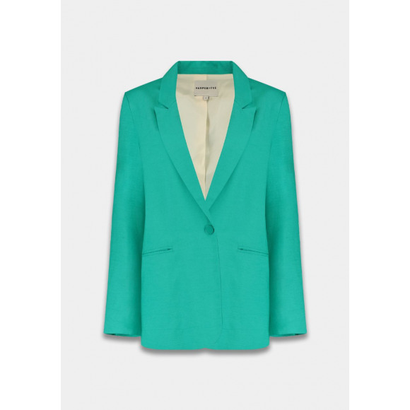 Harper & Yve - Blauw | Dames | Blazer | Blauw | 4XL | regular | Kamst mode
