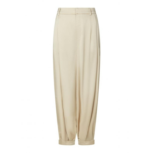 Neo noir - Beige | Dames | Broek | Beige | 36 | regular | Kamst mode