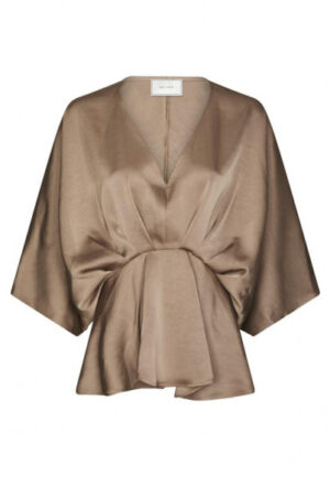 Neo noir - Beige | Dames | Blouse | Beige | 36 | regular | Kamst mode
