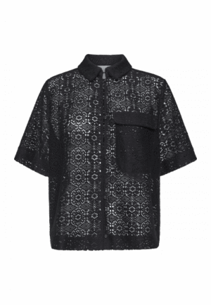 Sisters Point - Zwart | Dames | Blouse | Zwart | L | regular | Kamst mode