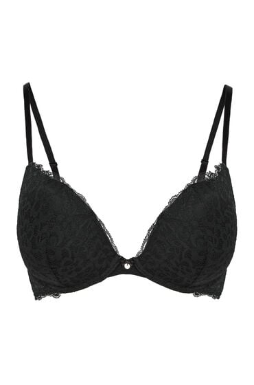 Hunkemöller Voorgevormde push-up beugel bh Marine Zwart - Afbeelding 2