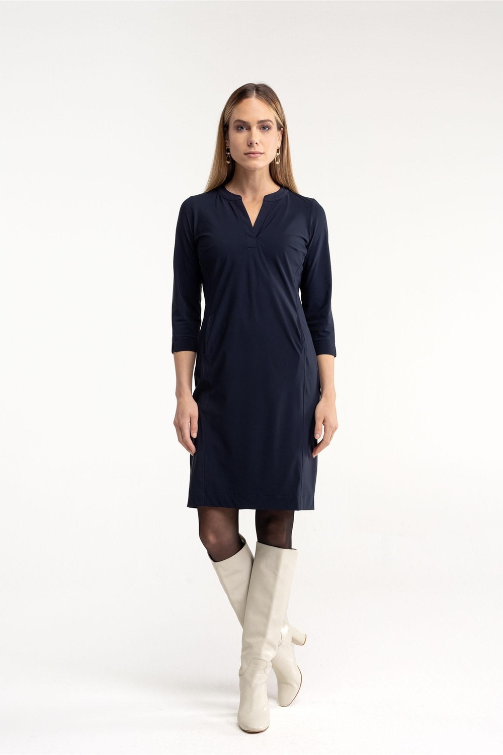 Studio Anneloes Simplicity Dress 94816 Jurk 6900 Dark Blue