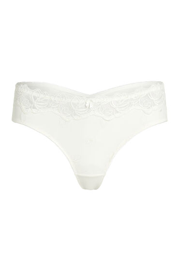 Hunkemöller Boxerstring Diva Wit - Afbeelding 2