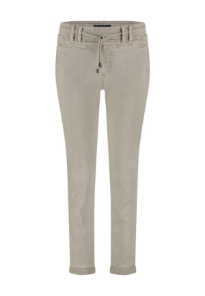 Red Button Tessy Crp Slubtwill Colour Srb4462 Broek Pebble