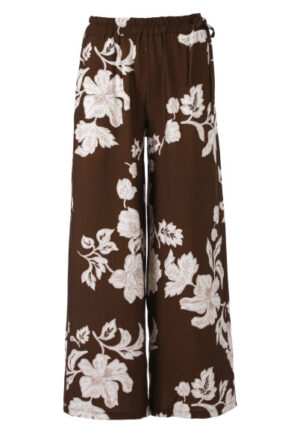 Enjoy - Bruin | Dames | Broek | Bruin | XL | regular | Kamst mode