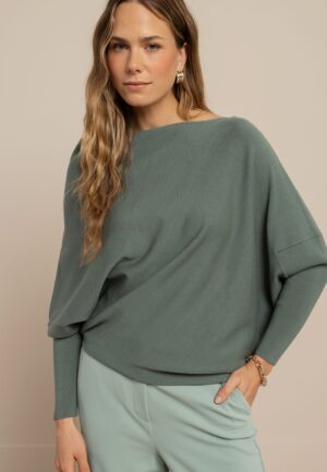 Studio Anneloes Linde Pullover 13602 Trui 7600 Dark Sage Green