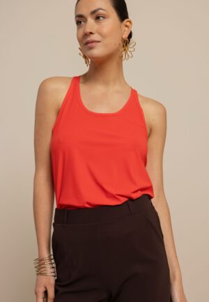 Studio Anneloes Cloud Top 13820 Tops En Singlets 2800 Coral Red