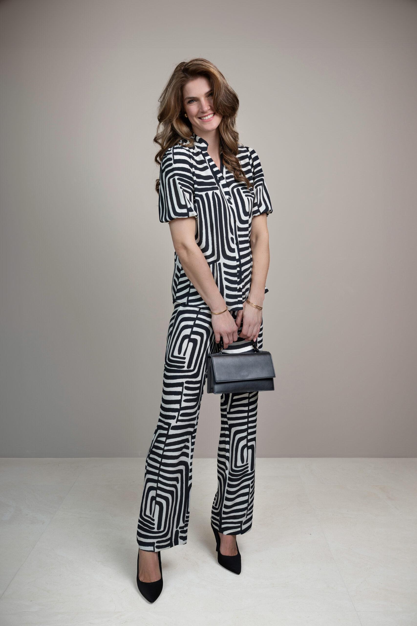 Elvira Casuals Blouse Abby E2 26-063 Blouse 940 African Zebra