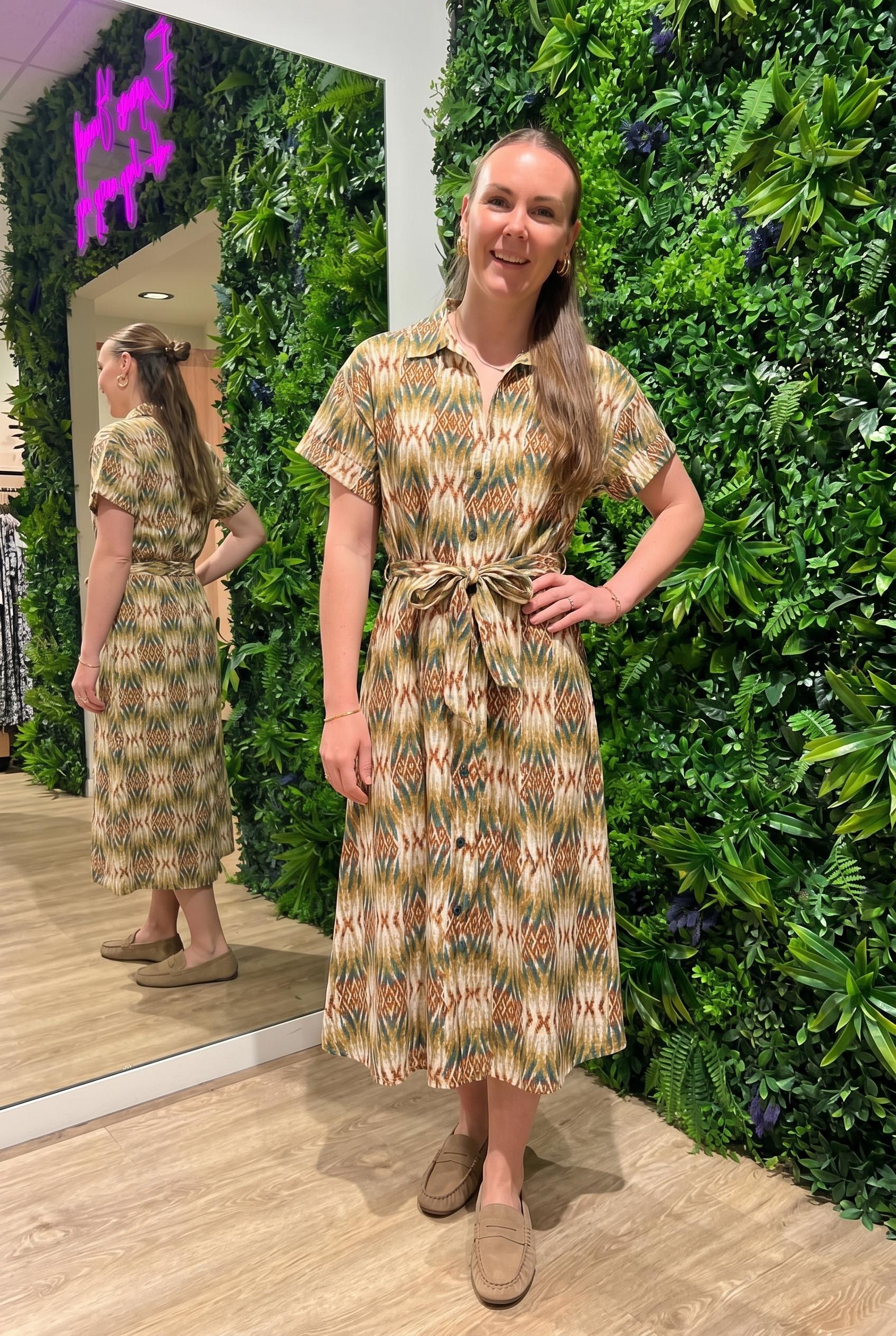 Elvira Casuals Dress Loiza E3 26-022 Jurk 741 Tropical Treasure