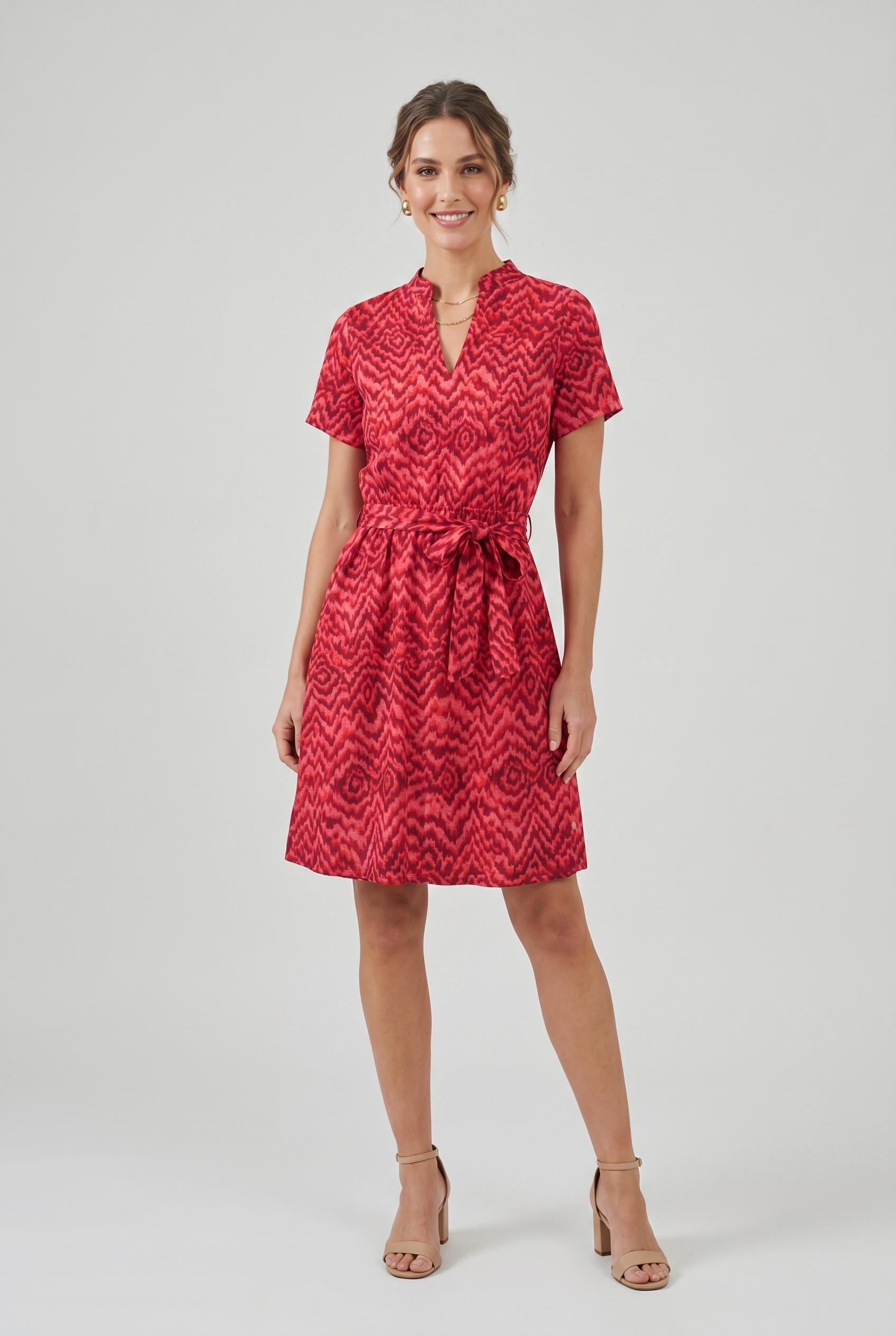 Elvira Casuals Dress Luka E3 26-043 Jurk 267 Pink Summer