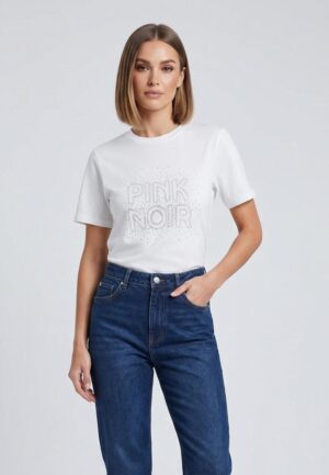 Pink Noir Zaya T-shirt Pn00000014 T-shirts Off-white