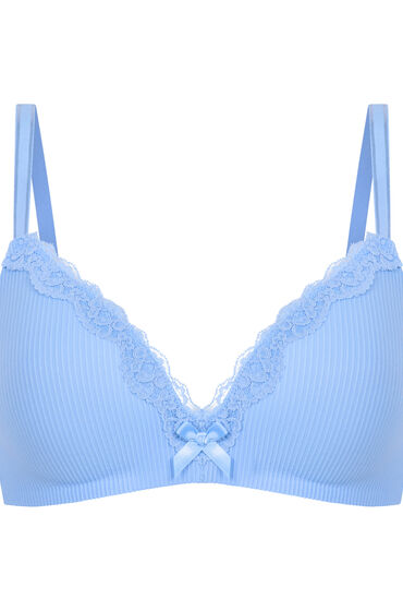 Hunkemöller Voorgevormde bh zonder beugel Lola Blauw - Afbeelding 2