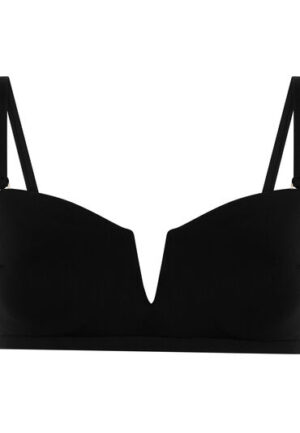 Alternative view of Hunkemöller Neopreen bandeau-bikinitop Zwart