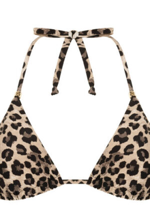 Alternative view of Hunkemöller Triangel bikinitop Animalia Bruin
