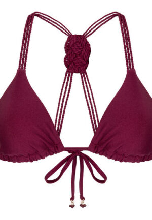 Alternative view of Hunkemöller Triangel bikinitop Marrakech Rood
