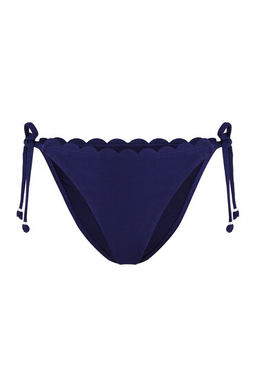 Hunkemöller Bikinibroekje Scallop Blauw - Afbeelding 2