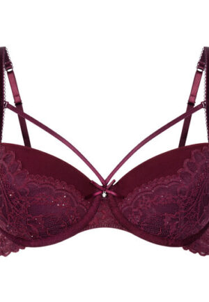 Alternative view of Hunkemöller Voorgevormde beugel bh Isadora Rood