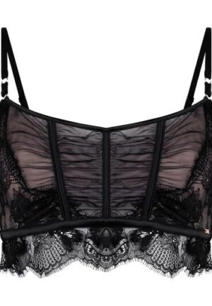 Alternative view of Hunkemöller Niet-voorgevormde longline beugel bh Cynthia Zwart