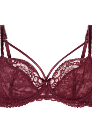 Alternative view of Hunkemöller Niet-voorgevormde beugel bh Isadora Rood