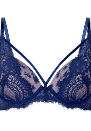 Alternative view of Hunkemöller Voorgevormde beugel bh Lou Blauw