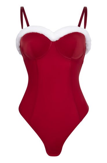 Hunkemöller Body Jovie Rood - Afbeelding 2