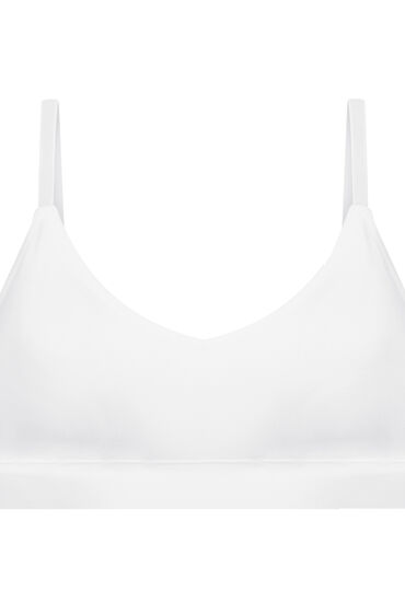 Hunkemöller Triangelbralette Dide Wit - Afbeelding 2