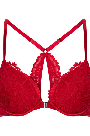 Hunkemöller Voorgevormde push-up beugel bh Whitney Rood - Afbeelding 2