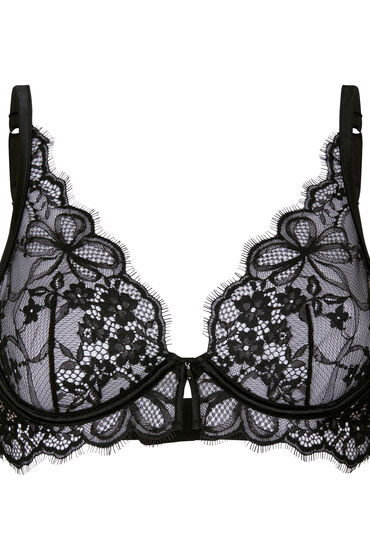 Hunkemöller Niet-Voorgevormde Beugel Bh Prina Zwart - Afbeelding 2
