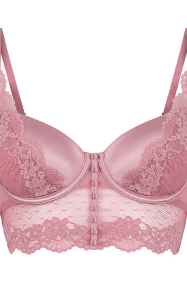 Hunkemöller Voorgevormde longline beugel bh Laila Roze - Afbeelding 2