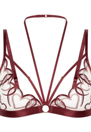 Alternative view of Hunkemöller Olivia harnas top Rood
