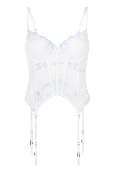 Hunkemöller Bustier Peonie Wit - Afbeelding 2