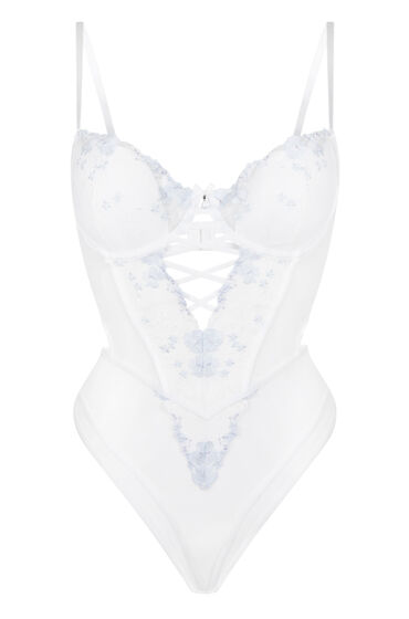 Hunkemöller Body Peonie Wit - Afbeelding 2
