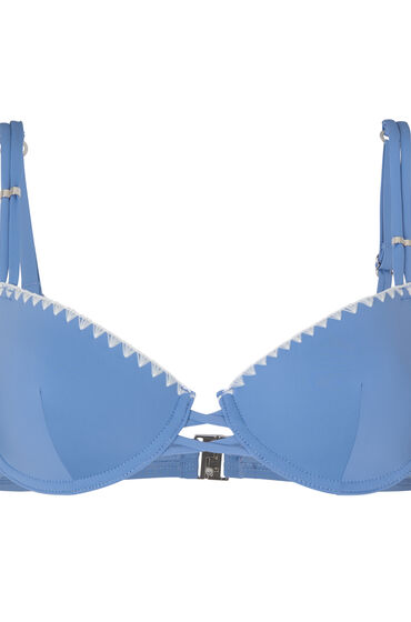 Hunkemöller Bikinitop Joburg Blauw - Afbeelding 2