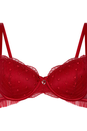 Hunkemöller Voorgevormde Beugel bh Cordelie Rood - Afbeelding 2