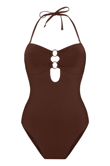 Hunkemöller Badpak Madrid Bruin - Afbeelding 2