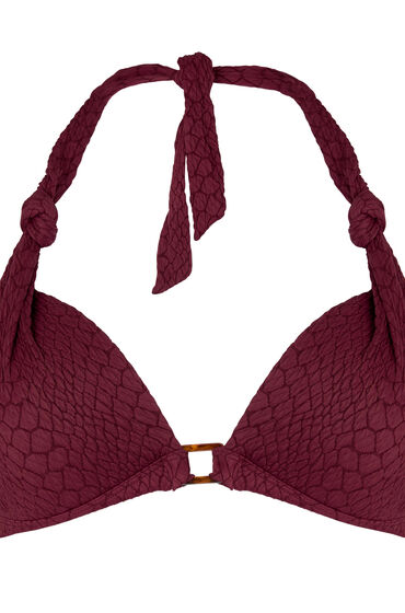Hunkemöller Triangle Bikinitop Aruba Paars - Afbeelding 2