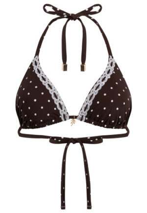 Alternative view of Hunkemöller Triangle Bikini Top Algarve Bruin