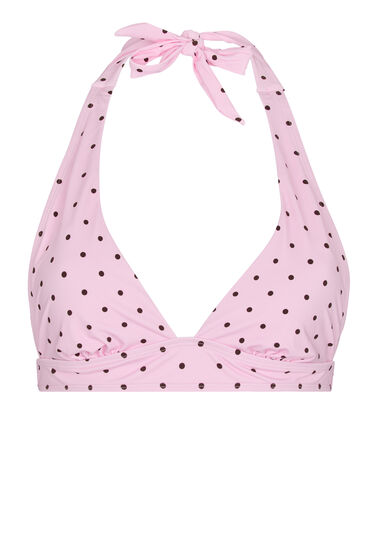Hunkemöller Triangle Bikinitop Alicante Roze - Afbeelding 2