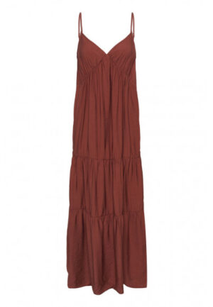 Kaffe - Bruin | unisex | Jurk | Bruin | 46 | regular | Kamst mode