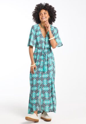 Alternative view of Dress Jazzy Green Breeze L print