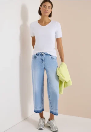 7/8 Wide Legs jeans in Loose Fit